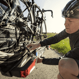 Thule EasyFold XT 2 Bike Carrier now available at bathoutdoors.co.uk - compatible with Rad Power Bikes