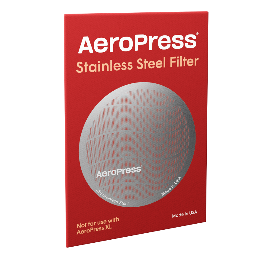 AeroPress Stainless Steel Reusable Filter Bath Outdoors