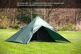DD SuperLight - XL - Pyramid Tent - DD Hammocks available at bathoutdoors.co.uk