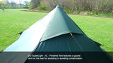 DD SuperLight - XL - Pyramid Tent - DD Hammocks available at bathoutdoors.co.uk