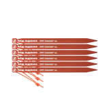 Dirt Dagger™ UL Tent Stakes: Pack of 6 x 6" Stakes- Big Agnes