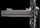 Praxis BB for M24/GXP/ISIS2 cranks - 22/24mm stepped spindle - Bottom Bracket