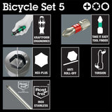 Wera Bicycle Set 5 Kraftform Kompakt Stubby Screwdriver 7pcs - Bath Outdoors
