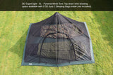 DD SuperLight - XL - Pyramid Mesh Tent - DD Hammocks available at bathoutdoors.co.uk
