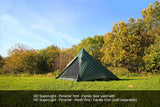 DD SuperLight - Pyramid Tent - Family Size - DD Hammocks - available at bathoutdoors.co.uk