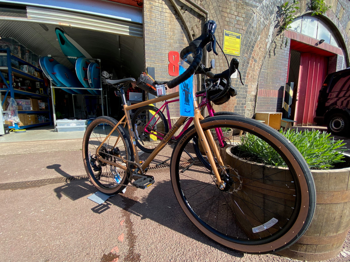 Marin Nicasio+ 650b Steel Gravel Bike Tan – Bath Outdoors