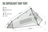 DD SuperLight - Tarp Tent - DD Hammocks available at bathoutdoors.co.uk