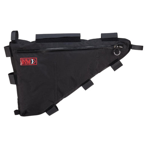 Surly Bikes - Surly Frame Bag. In Stock. Bath Outdoors stocks a wide range of Surly Bikes; Mountain Bikes, Fat Bikes, Gravel Bikes, Touring Bikes & Surly Bikes Parts & Accessories. BathOutdoors.co.uk is one of the largest Surly Bikes stockists in the UK