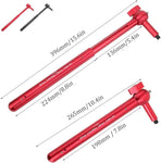 ZTTO Derailleur Hanger Alignment Gauge HAG-3 - Red - Travel Size