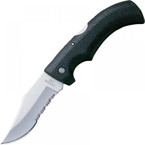 Gerber Gator Knife - 3.9" Semi-Serrated Lock Back Knife with Gator Grip Handle