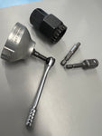 Socket Adaptor Set - 1/4", 3/8", 1/2" - Compatible with Topeak, Wold Tooth, Granit Designs Ratchet