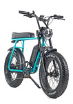 Synch Mini Monkey Electric Bike Ocean Blue - Now available at Bath Outdoors leading independent bike & Ebike shop in Bath.