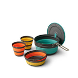Sea to Summit - Frontier Ultralight Collapsible One Pot Cook Set (2 Person, 5 Piece) available at Bath Outdoors, authorised Sea To Summit dealer in Bath