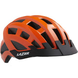 Lazer Compact Helmet, Uni-Size Adult 54 - 61 cm - Flash Orange