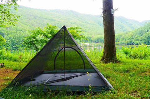 dd hammock mesh tent DD SuperLight - Pyramid - Mesh Tent