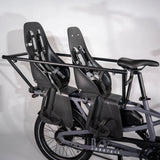 Estarli Ebike Compatibility:

As an authorised Estarli dealer we will price match the Estarli price for this seat when purchased with an Estarli ebike.

- Compatible with e20 variants when paired with 'pro' Rack or Child Seat Rack.&nbsp;
- Compatible with e28 variants when paired with included frame mount.
- Compatible with e-cargo when paired with mounting rails.