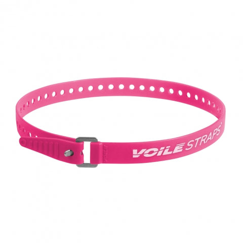 Voile Straps® Aluminum Buckle 25" Pink (Magenta / White)