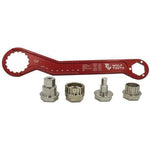 Wolf Tooth Pack Wrench Kit - Ultralight BB Wrench and 1 Inch Hex Insert