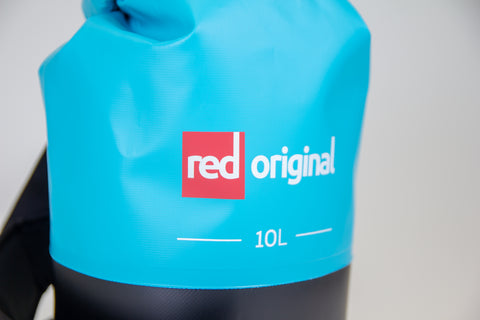 Red Paddle Co - Waterproof Roll Top Dry Bag - Aqua Blue - 10L