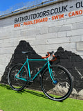We are pretty pleased with our latest Bath Outdoors custom build. This Surly Straggler 700cc complete build is brimming with style and capability. We stepped back from some of the more lairy colours we have built in the shop over the past year for something more subtle and we think we have nailed it.
