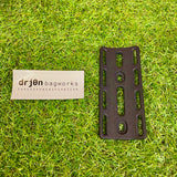 Drj0n Bagworks - drj0n bagworks DeWidget Strap 'Deck' Medium. In Stock. Bath Outdoors stocks a wide range of Drj0n Bagworks bikepacking kit perfect for mountain bikes, gravel bikes, adventure bikes, touring bikes, road bikes, commuter bikes & bikepacking bikes. The DeWidget Strap Deck Medium & Large in the Strapdeck family allowing you to strap loads up to 820g to your handlebar. bathoutdoors.co.uk is an official stockist of Drj0n Bagworks bikepacking accessories.