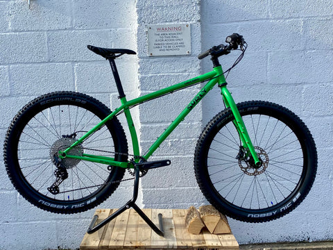 Surly Karate Monkey - For Sale - In Stock at bathoutdoors.co.uk - High Fiber Green - Fool's Gold - Black - Steel Hardtail Mountain Bike - Surly Bikes - Surly Karate Monkey - Deore/SLX Build. In Stock. Bath Outdoors stocks a wide range of Surly Bikes; Mountain Bikes, Fat Bikes, Gravel Bikes, Touring Bikes & Surly Bikes Parts & Accessories. BathOutdoors.co.uk is one of the largest Surly Bikes stockists in the UK