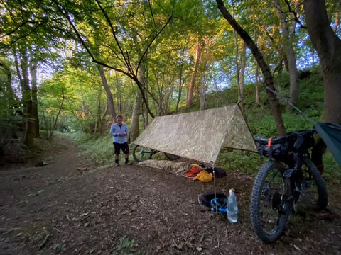 Tarp Shelter - British Military Issue - MTP Pattern – Bath Outdoors