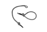 DD Hammocks Soft Shell Karabiner perfect upgrade for DD Camping Hammock with DD Whoopie Slings  At barely 5g each (or 10g for the XL size), these super-strong shackles are made from 2.5mm Amsteel cord, making them the lightest and most flexible option for your hammock suspension syste