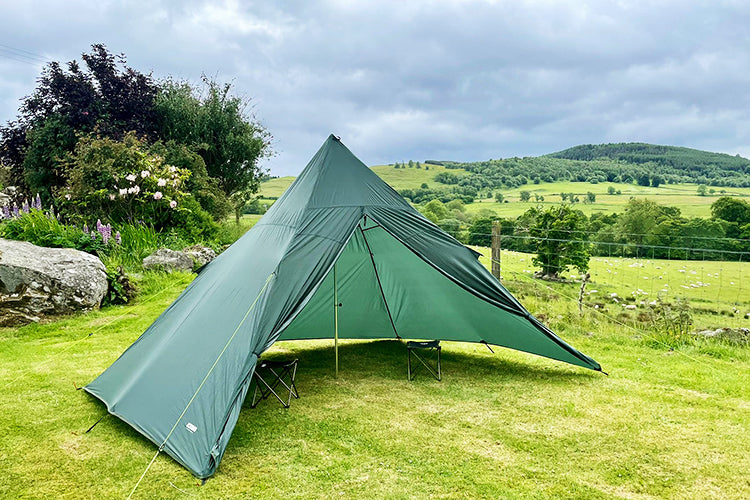 DD PyramidTent 、DD PyramidMeshTent セット DD SuperLight - Pyramid Mesh Tent - Family Size – DD Hammocks