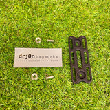 Drj0n Bagworks - drj0n bagworks DeWidget Strap 'Deck' ShortBoard. In Stock. Bath Outdoors stocks a wide range of Drj0n Bagworks bikepacking kit perfect for mountain bikes, gravel bikes, adventure bikes, touring bikes, road bikes, commuter bikes & bikepacking bikes. The DeWidget Strap Deck Shortboard is the smallest in the Strapdeck family allowing you to strap smaller loads to your handlebar and frames. bathoutdoors.co.uk is an official stockist of Drj0n Bagworks bikepacking accessories.
