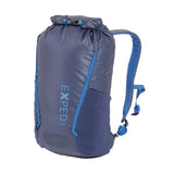 Exped - Exped Typhoon 15ltr Dry Pack Navy Blue. In Stock. Bath Outdoors stocks a wide range of Exped Expedition Equipment including sleep mats, sleeping bags, dry bags perfect for bikepacking, wild camping, SUP adventures, van life. bathoutdoors.co.uk is an official stockist of Exped Expedition Equipment.
