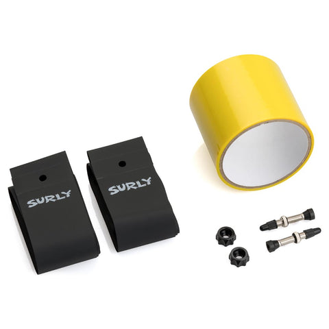 Surly Bikes - Surly - Fat Bike Tubeless Kit. In Stock. Bath Outdoors stocks a wide range of Surly Bikes; Mountain Bikes, Fat Bikes, Gravel Bikes, Touring Bikes & Surly Bikes Parts, Accessories & Clothing. BathOutdoors.co.uk is one of the largest Surly Bikes stockists in the UK