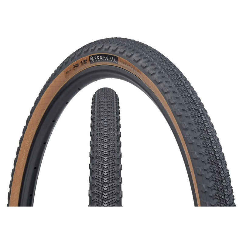 中古 TERAVAIL cannonball 650b 47 サイドタン　茶 Teravail Cannonball 650 x 47 Durable Tan – Bath Outdoors
